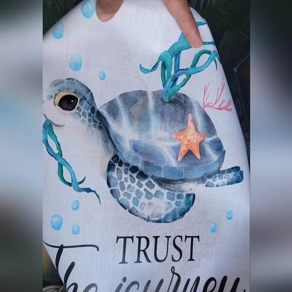 Turtle canvas/poster inpirational wall art. - Picture 2 of 5